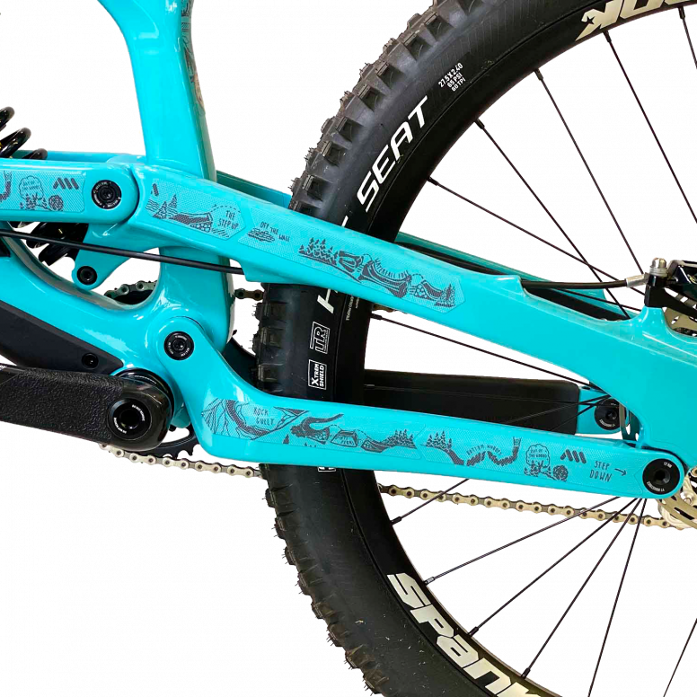 All Mountain Style Frame Guard Extra Red Bull Hardline