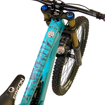 All Mountain Style Frame Guard Extra Red Bull Hardline
