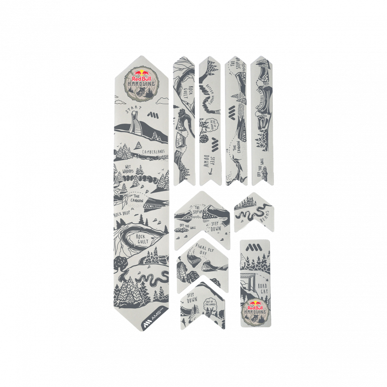All Mountain Style Frame Guard Extra Red Bull Hardline