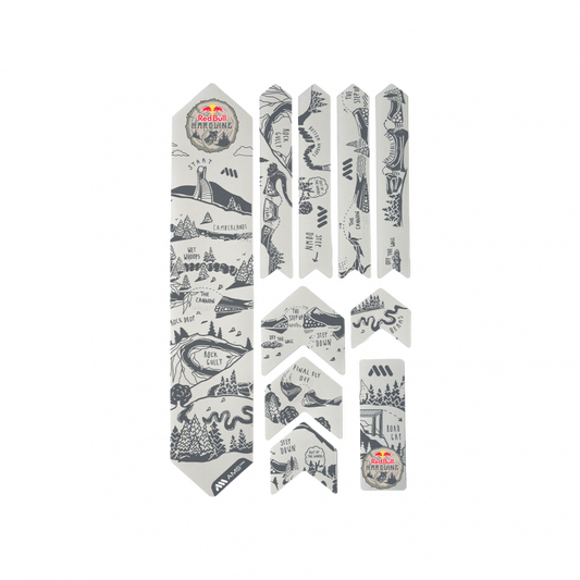 All Mountain Style Frame Guard Extra Red Bull Hardline