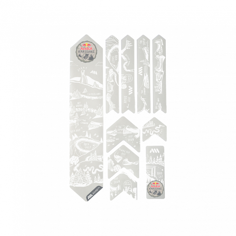 All Mountain Style Frame Guard Extra Red Bull Hardline