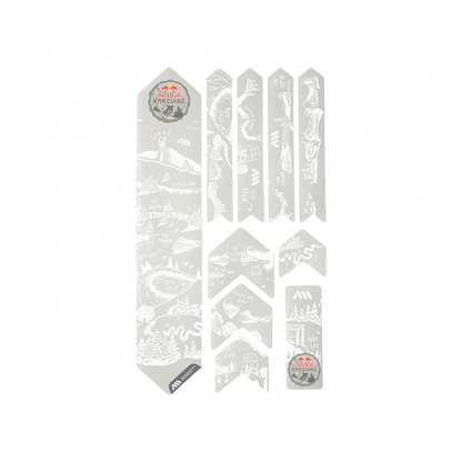 All Mountain Style Frame Guard Extra Red Bull Hardline