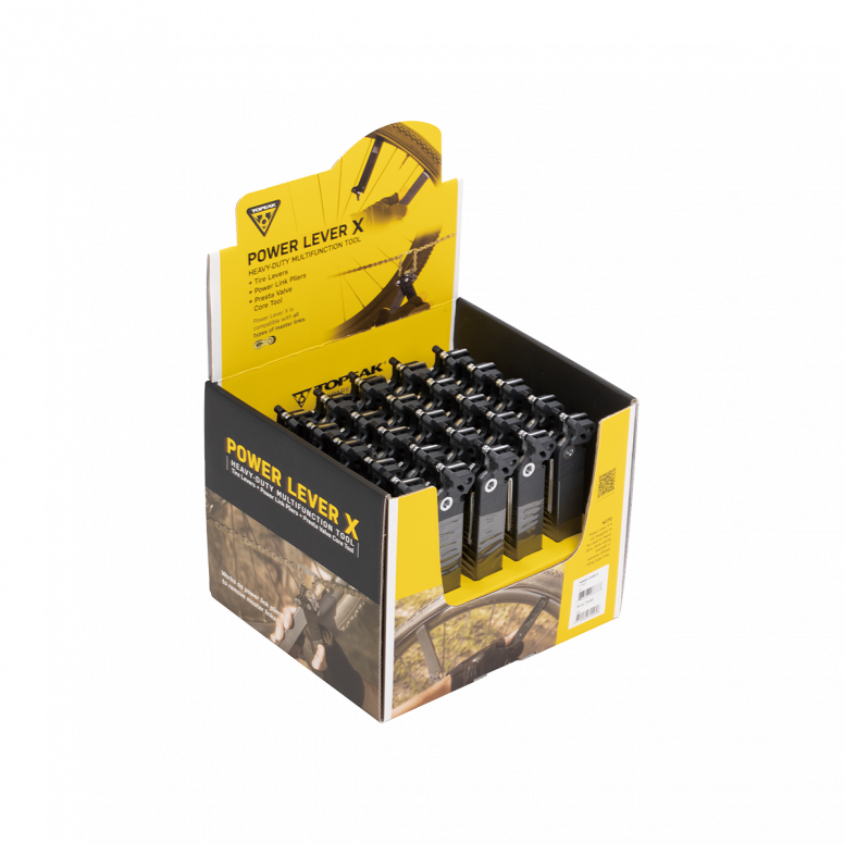 Topeak Power Lever X Display Box 25pcs