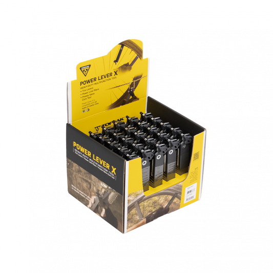 Topeak Power Lever X Display Box 25pcs