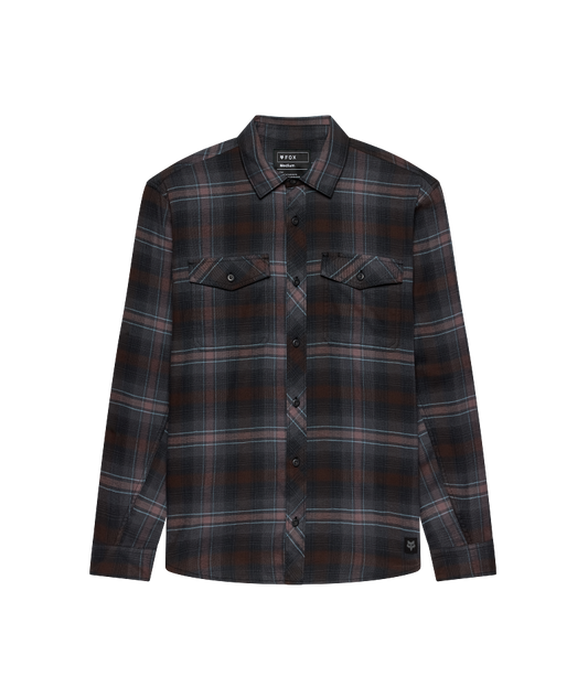 Fox Survivalist Stretch Flannel LS FA26 Black / 2X