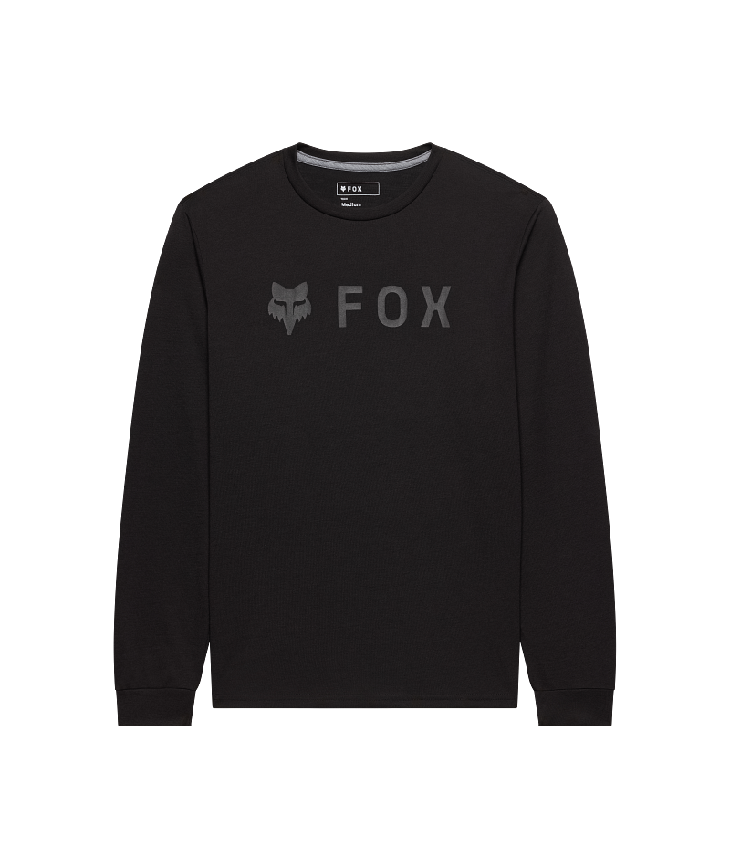 Fox Absolute Original Dri LS Tee FA26 Black/Black / 2X