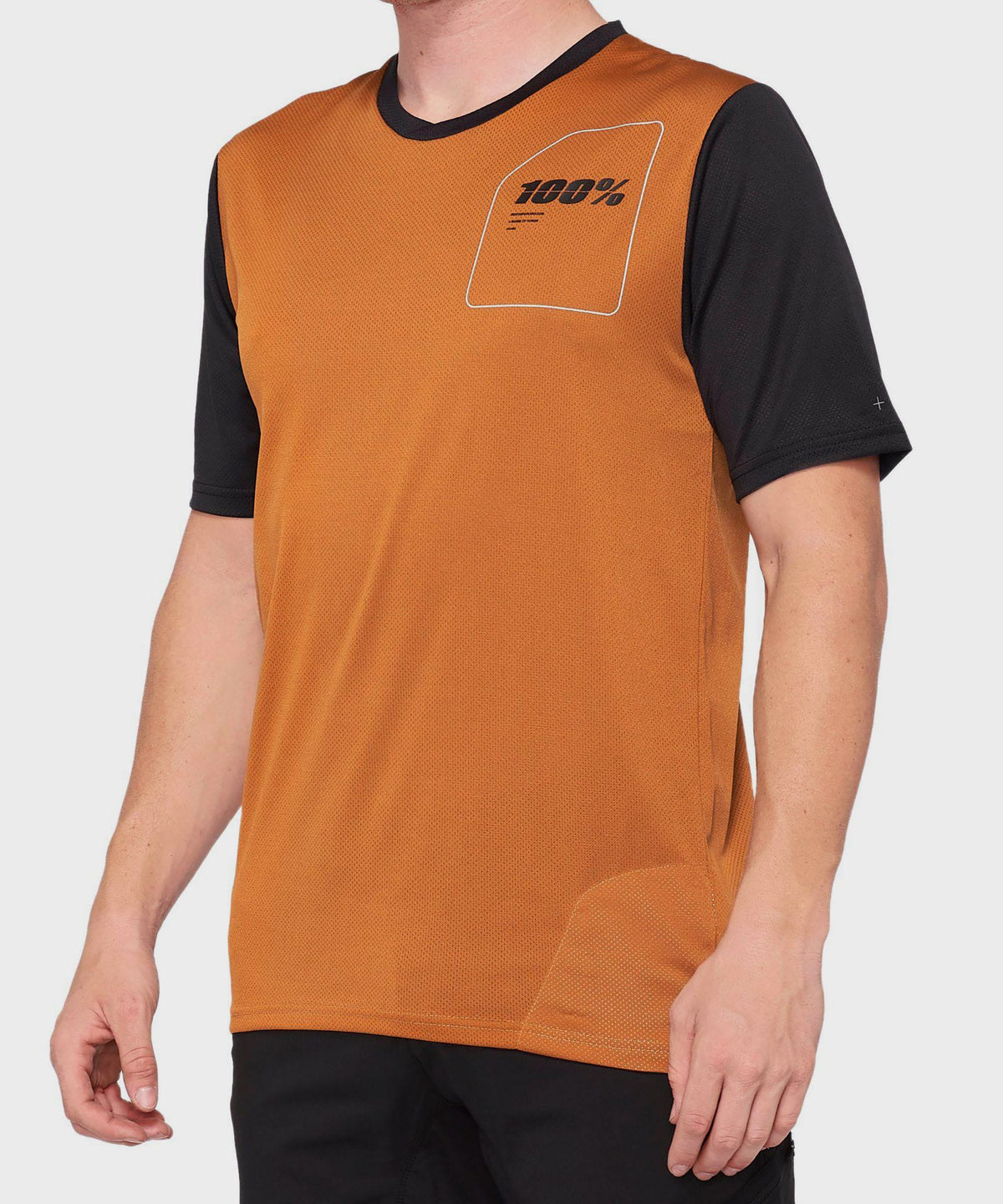 100% Ridecamp Jersey M / Terracotta / Black