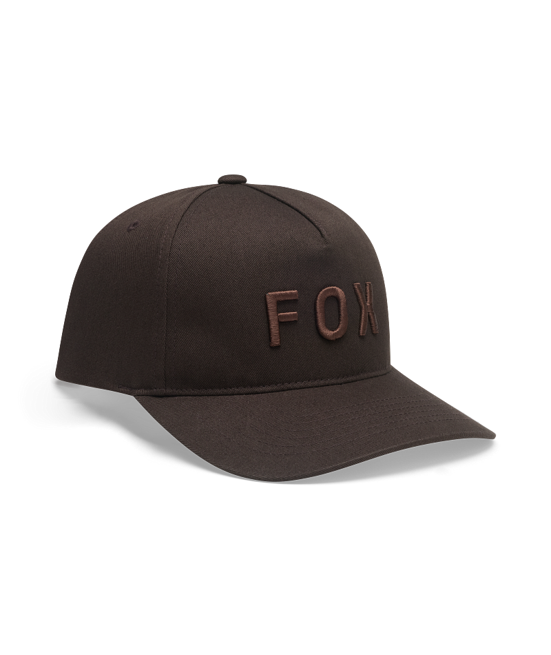 Fox Wordmark Subframe Hat FA26 Cocoa / OS