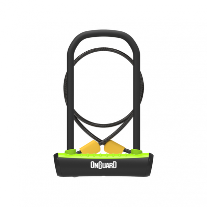 OnGuard Neon U-Lock + Cable