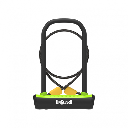 OnGuard Neon U-Lock + Cable