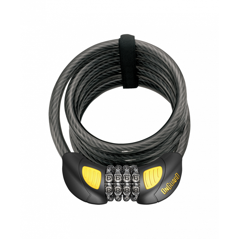 OnGuard Doberman Combo Cable Lock LED