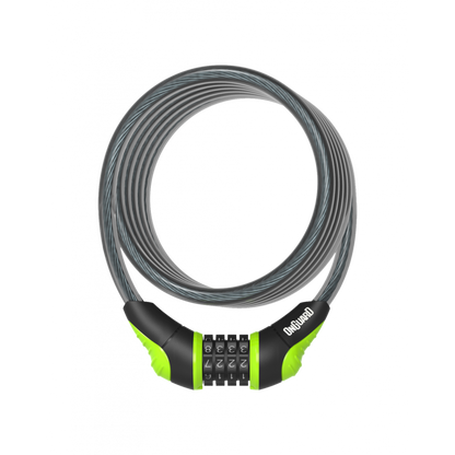 OnGuard Neon Combo Coil Cable Locks