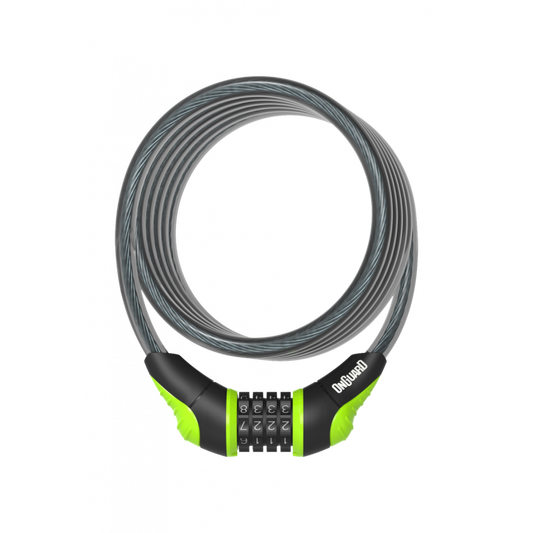 OnGuard Neon Combo Coil Cable Locks