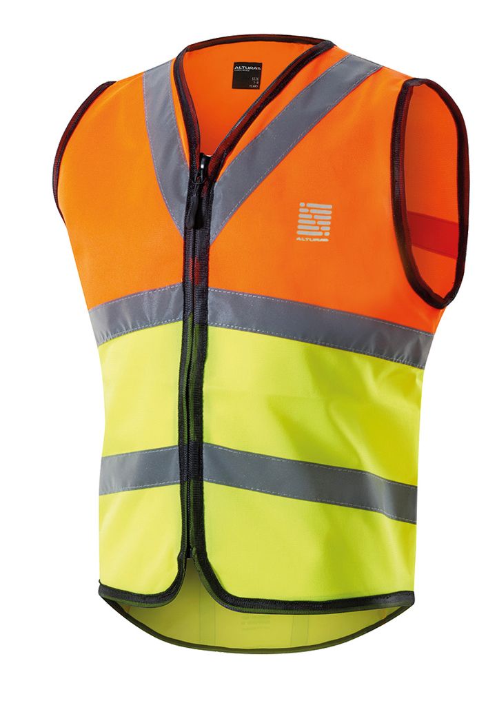 Altura Kids Nightvision Cycling Vest 2016: YELLOW