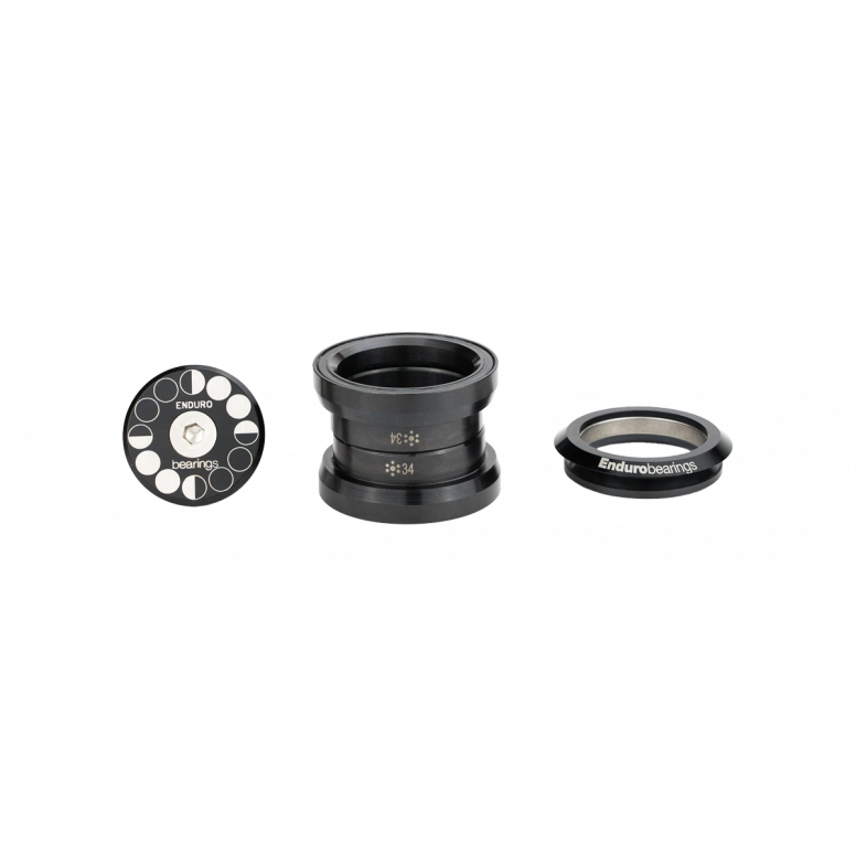 Enduro Bearings HDK-0007 - EC34 Black Oxide Angular Contact Headset