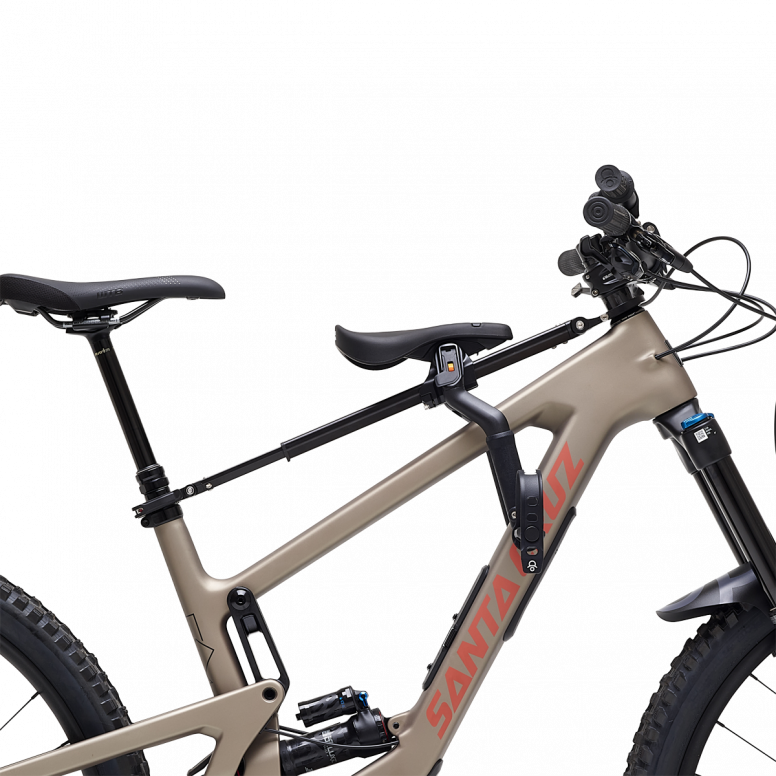 Kids Ride Shotgun Pro Evo Child Bike Seat + Handlebars Combo