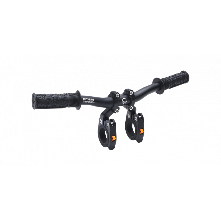 Kids Ride Shotgun Pro Evo Child Bike Seat + Handlebars Combo