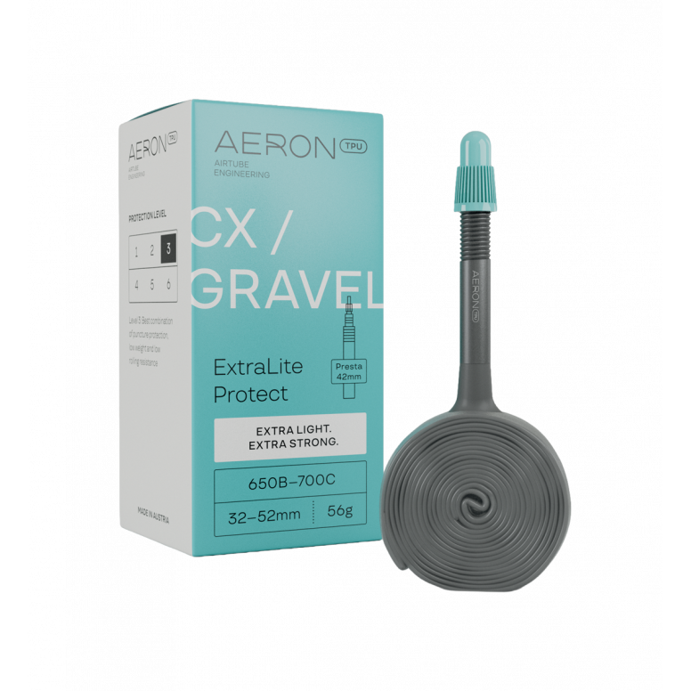 Aeron TPU CX/Gravel - ExtraLite Protect - Alloy Valve