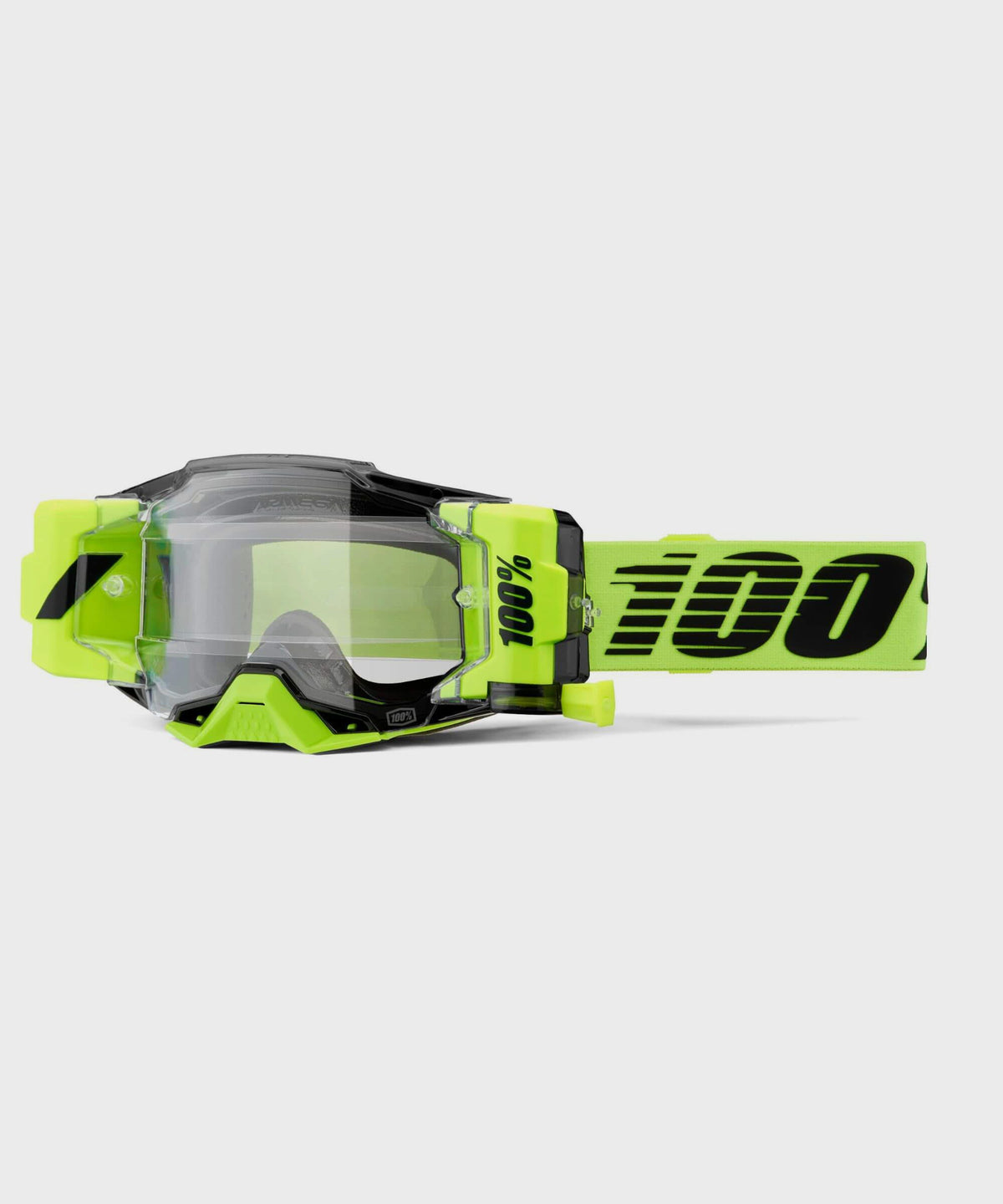 100% Armega Forecast Goggle Neon Yellow