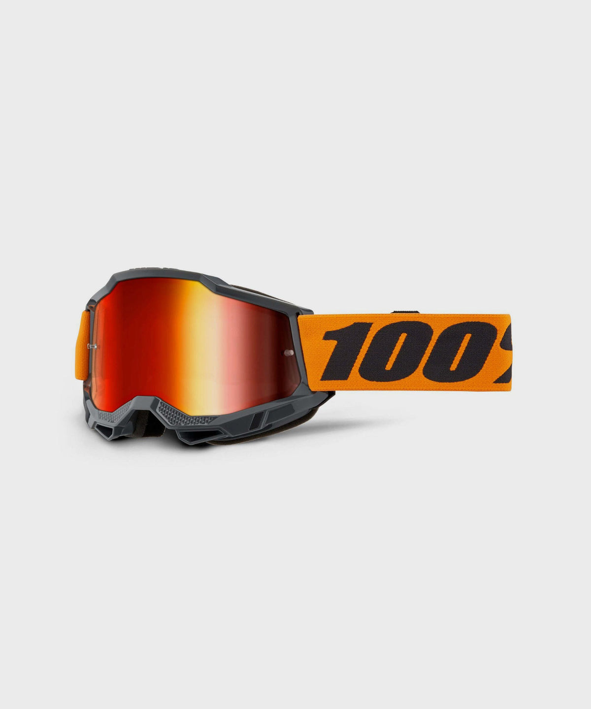 100% Accuri 2 Goggle One Size / Orange Red Mirror
