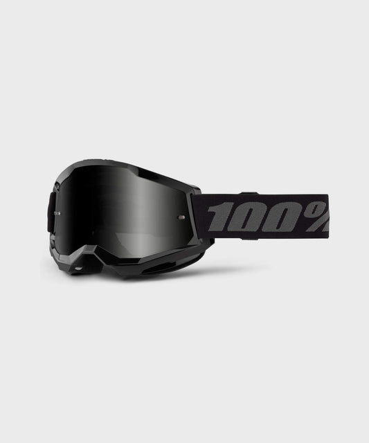 100% Strata 2 Sand Goggle Black