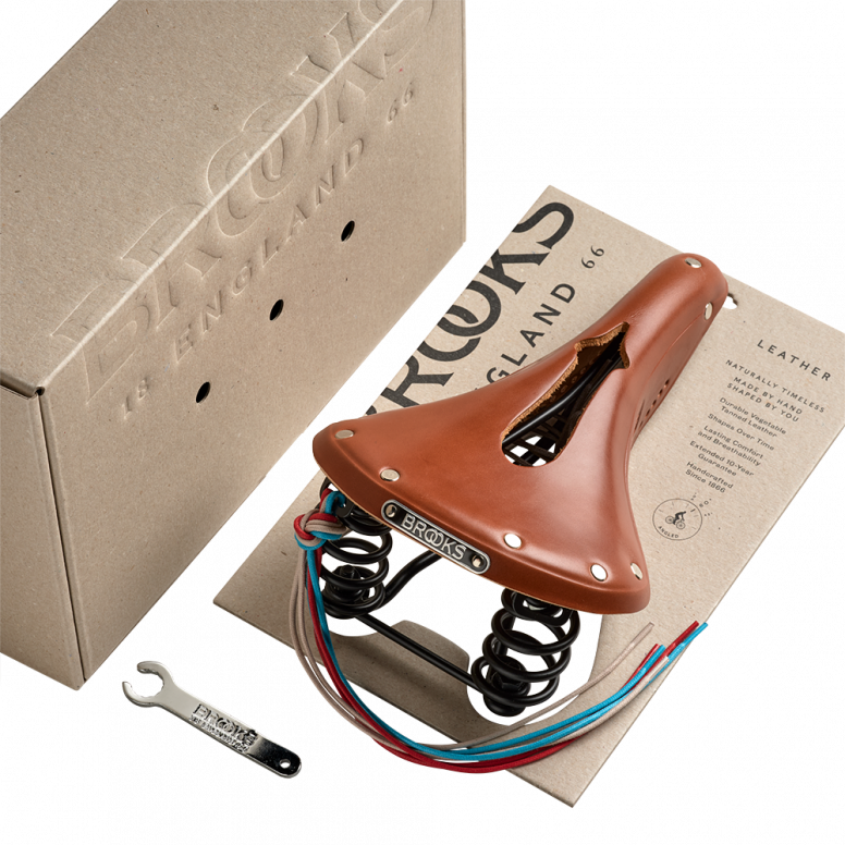 Brooks Flyer Carved