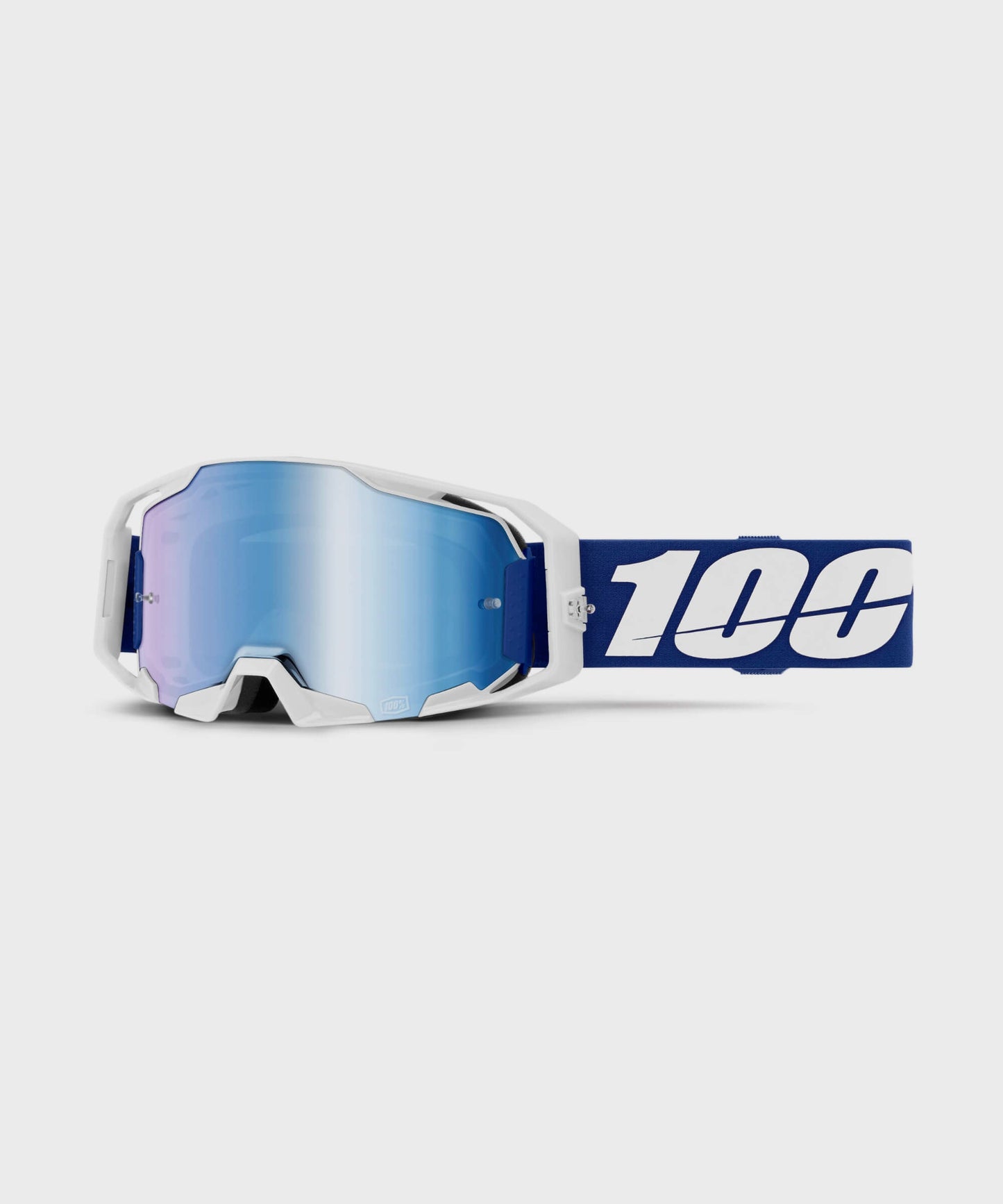 100% ARmatic Goggles Black / Mirror Silver Flash Lens
