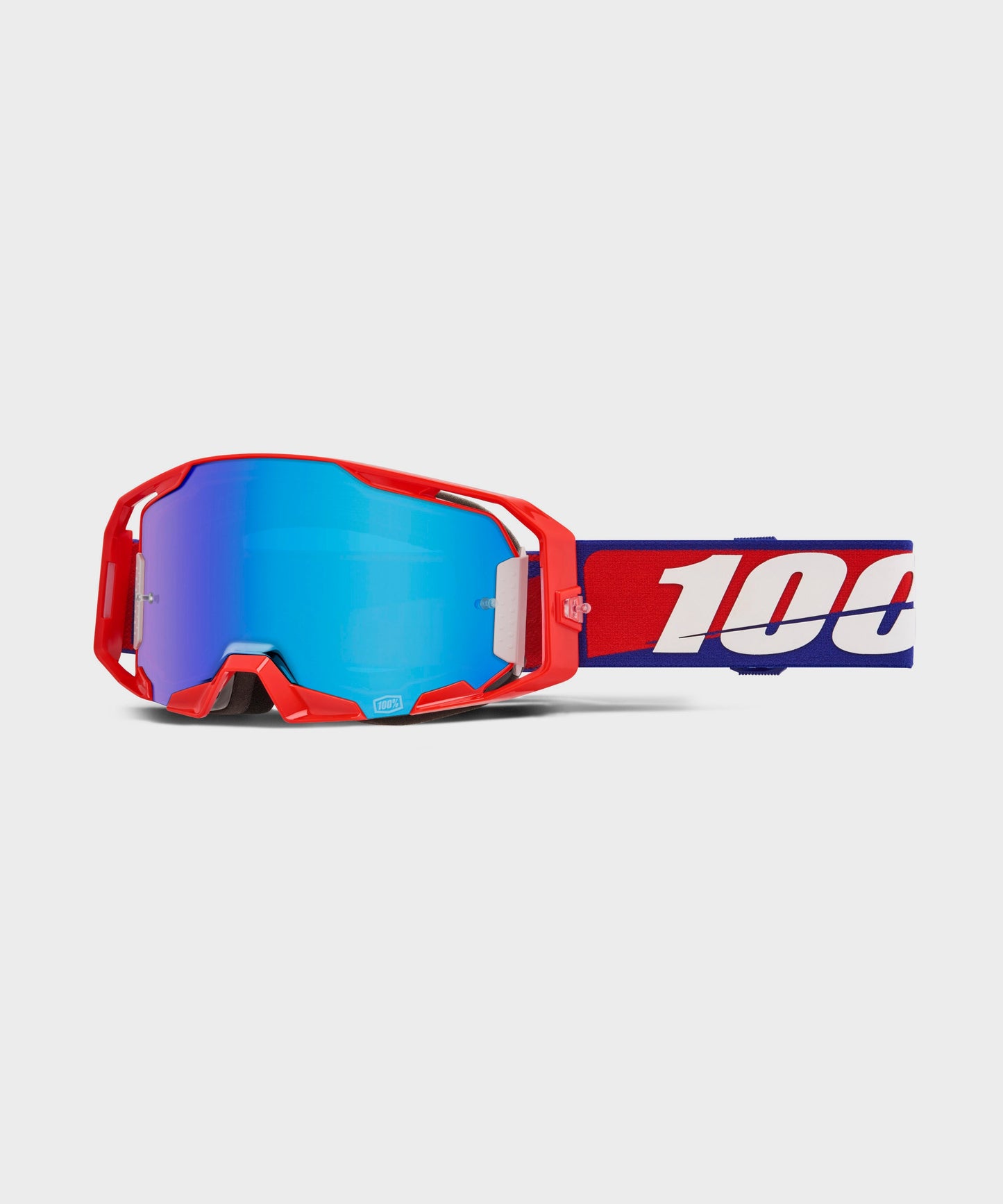 100% ARmatic Goggles Black / Mirror Silver Flash Lens