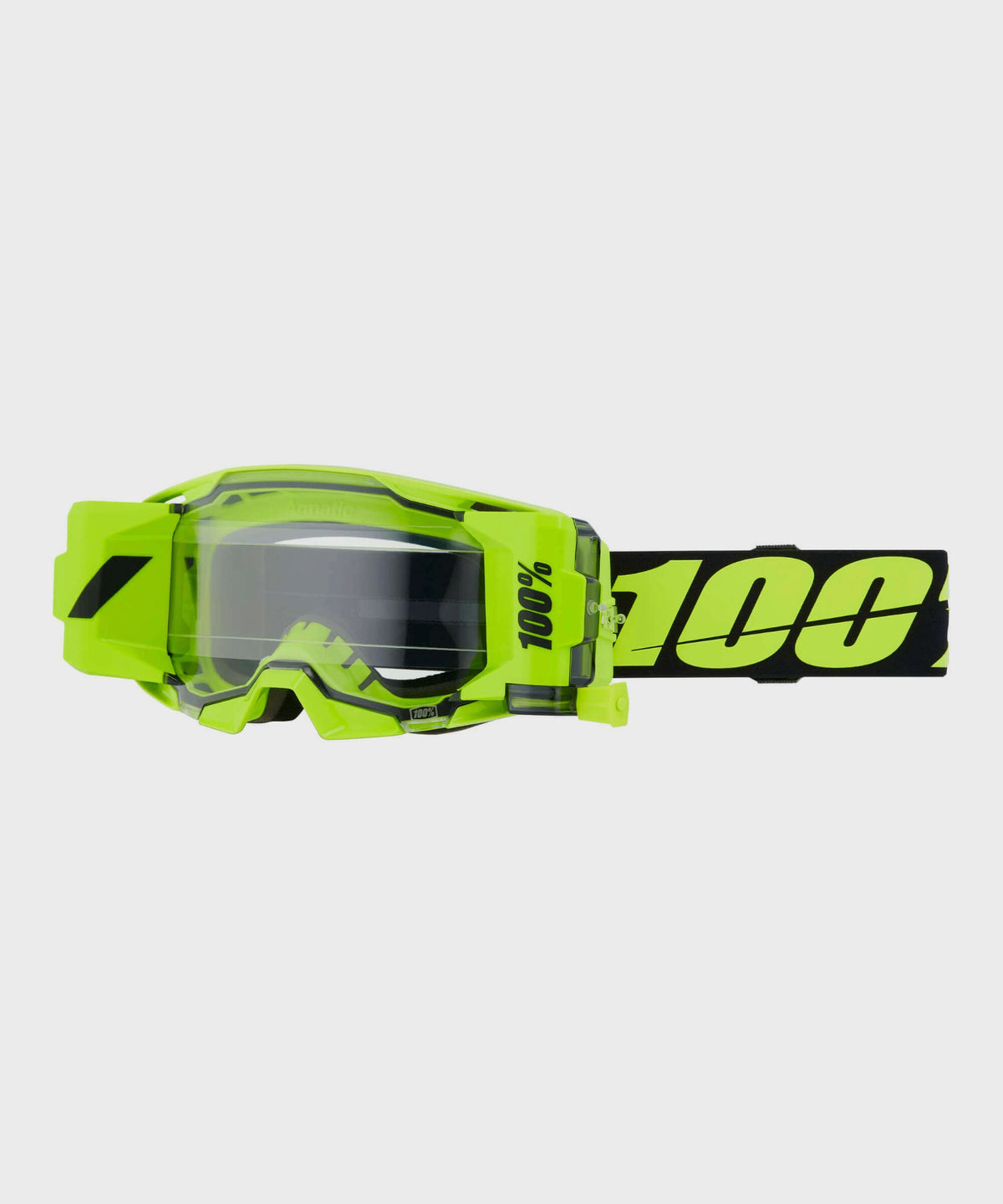 100% ARmatic Forecast Goggles Adult One Size / Neon Yellow