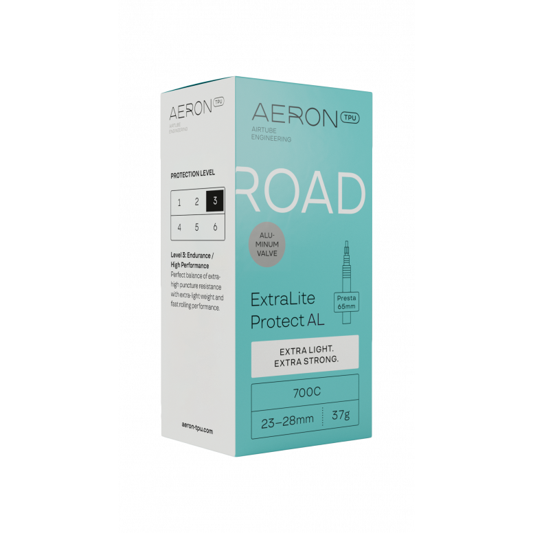 Aeron TPU Road - ExtraLite Protect - Alloy Valve