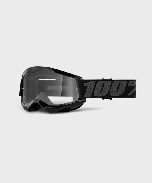 100% Strata 2 Goggle Black