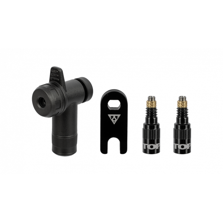 Topeak Turboflow Valve Combo W/Rapidhead
