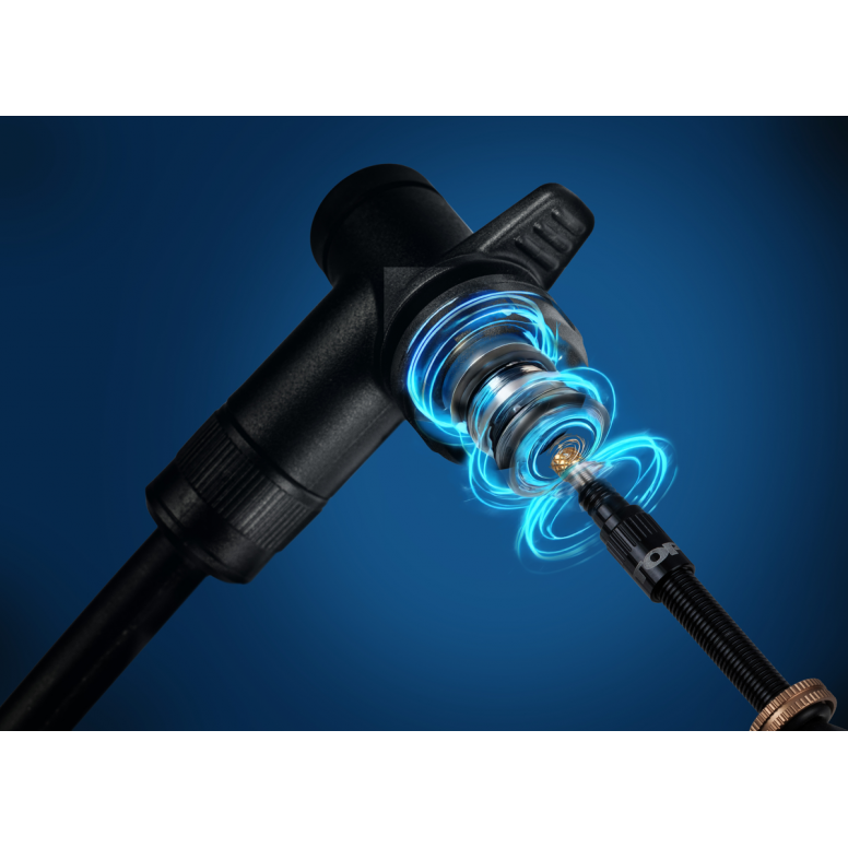 Topeak Turboflow Valve Combo W/Rapidhead