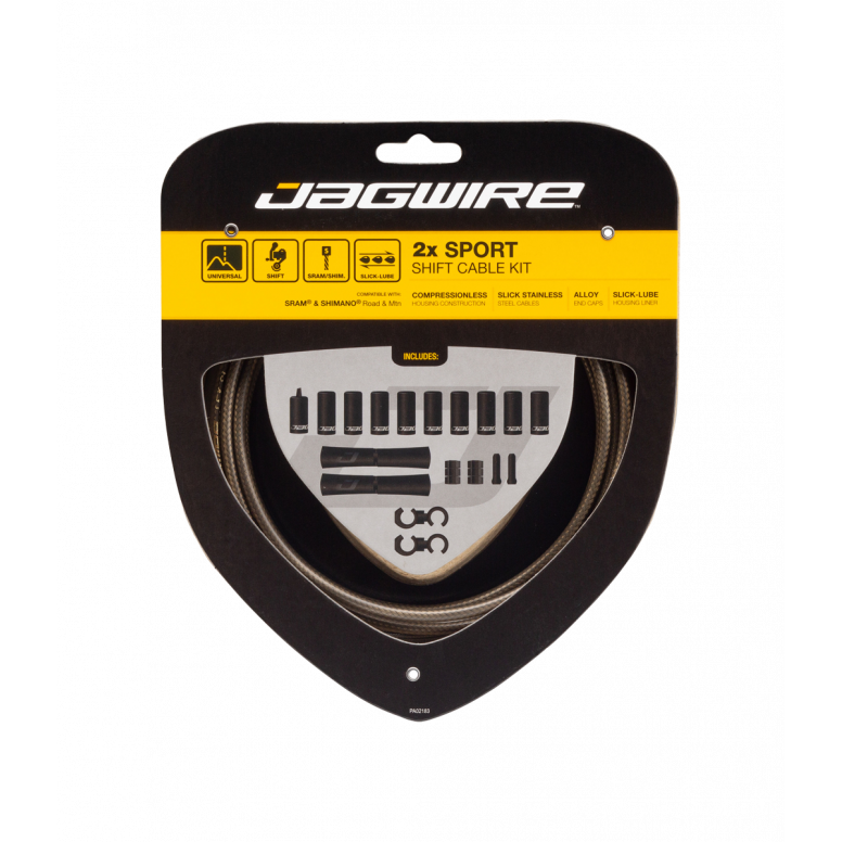 Jagwire Sport Shift Kit 2x