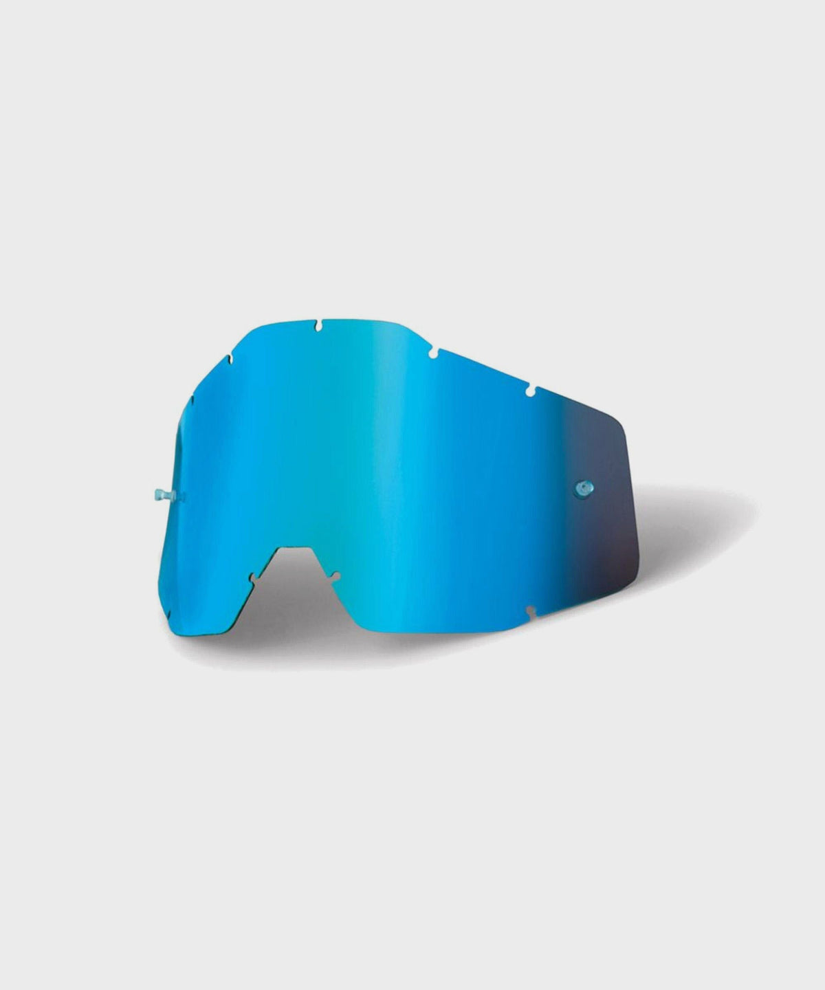 100% Accuri / Racecraft / Strata Anti-Fog Replacement Lens Blue Mirror
