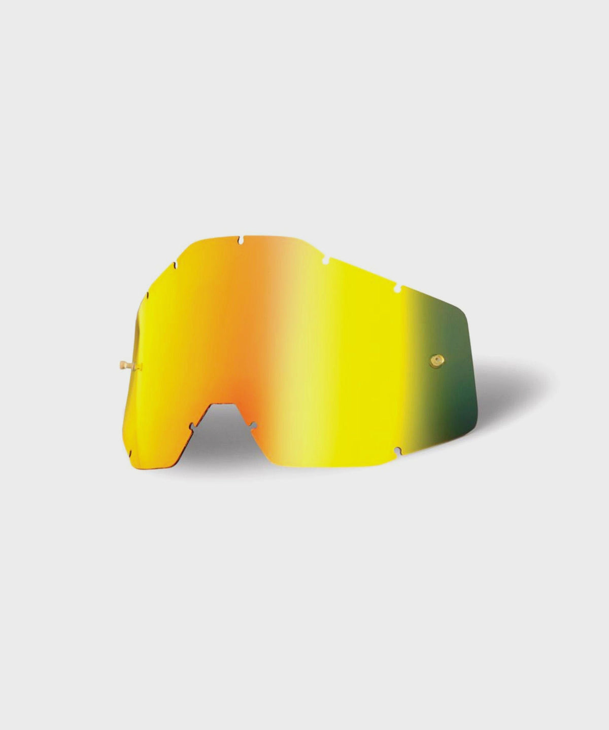 100% Accuri / Racecraft / Strata Anti-Fog Replacement Lens Gold Mirror