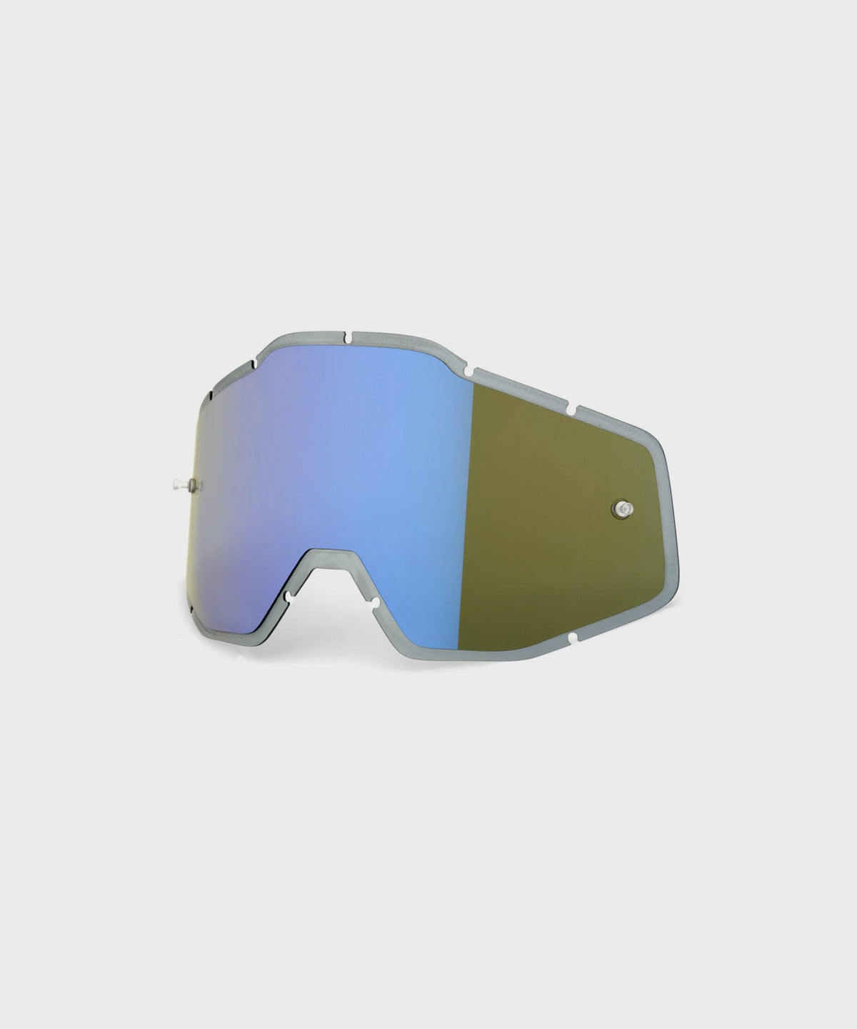 100% Anti-Fog Injected Lens Blue Mirror