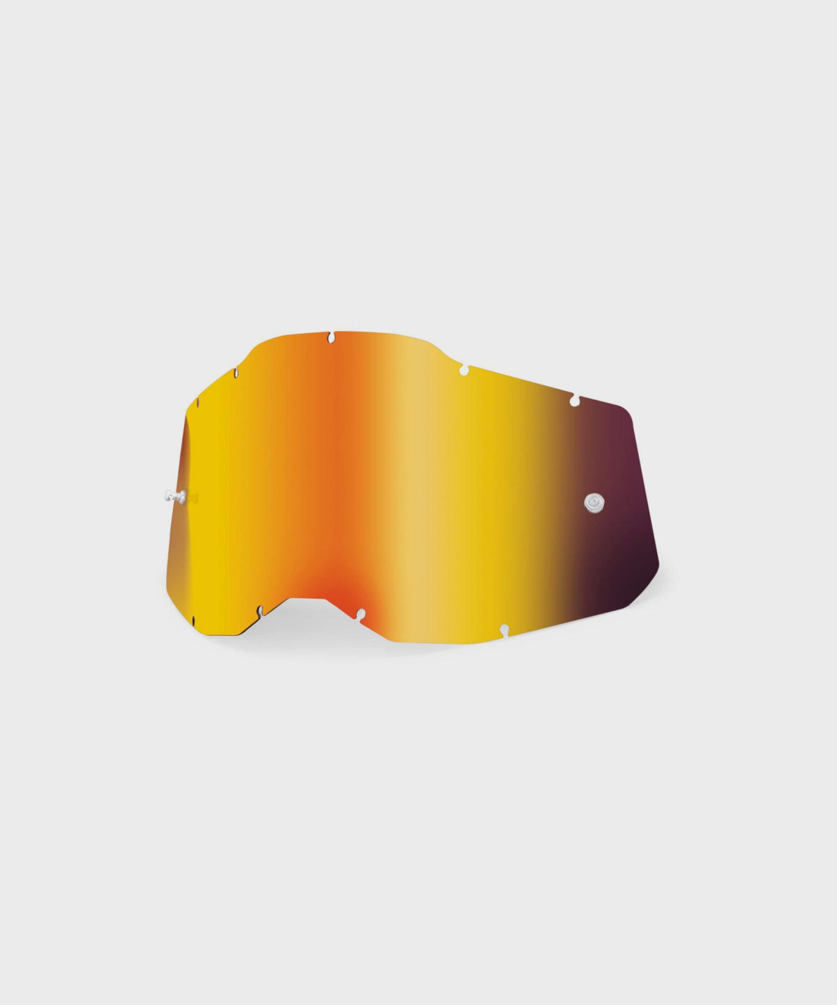 100% Racecraft 2 / Accuri 2 / Strata 2 Replacement Lens Red Mirror