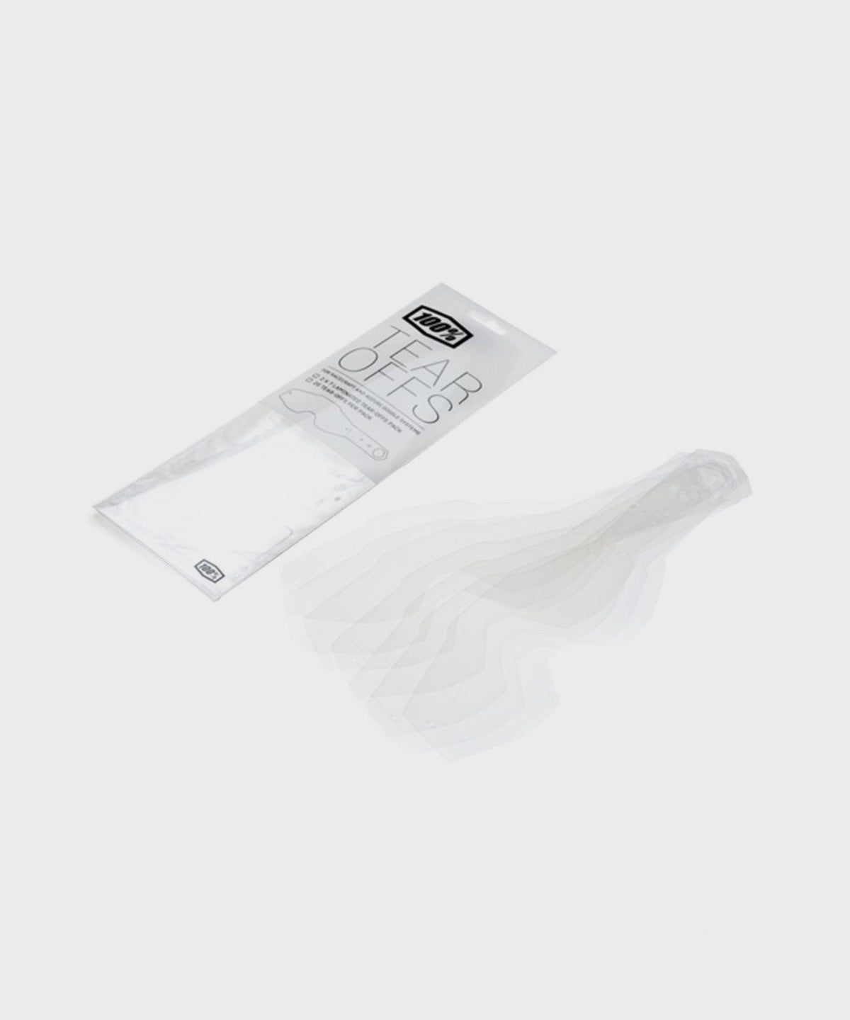 100% Racecraft / Accuri / Strata Standard Tear-Offs - Pack 20 Pieces
