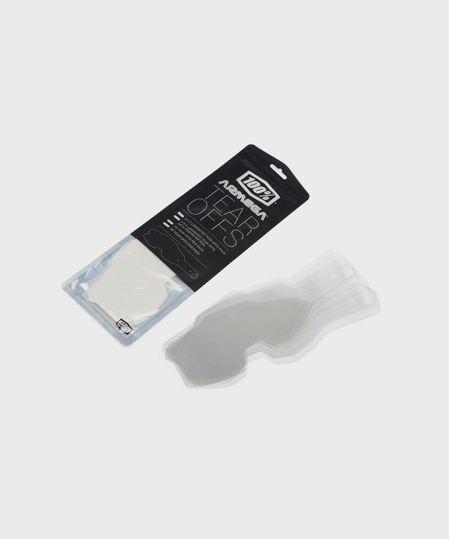 100% Armega Goggle Laminated Tear-Offs