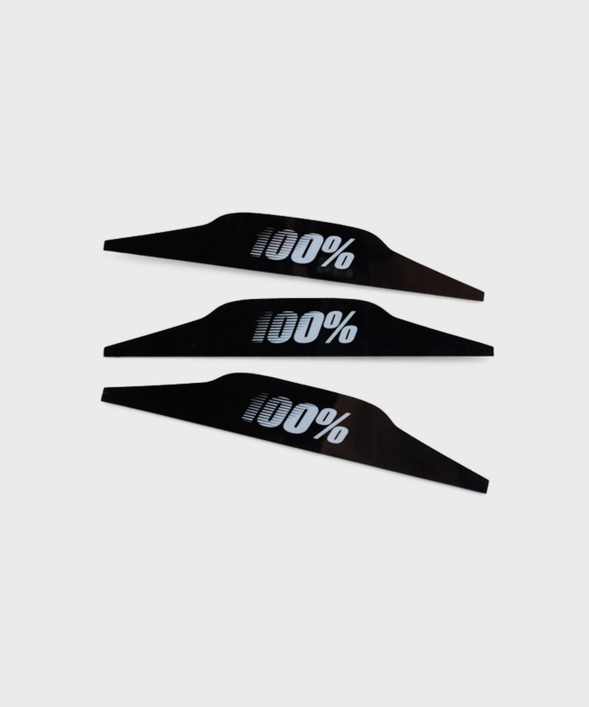 100% Speedlab Vision System (SVS) Replacement Mud Flaps Black
