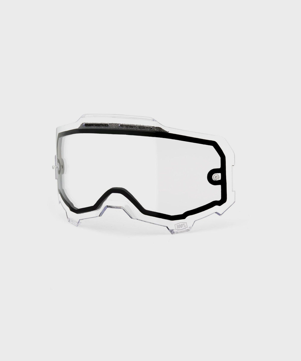 100% Armega Vented Dual Pane Lens Clear