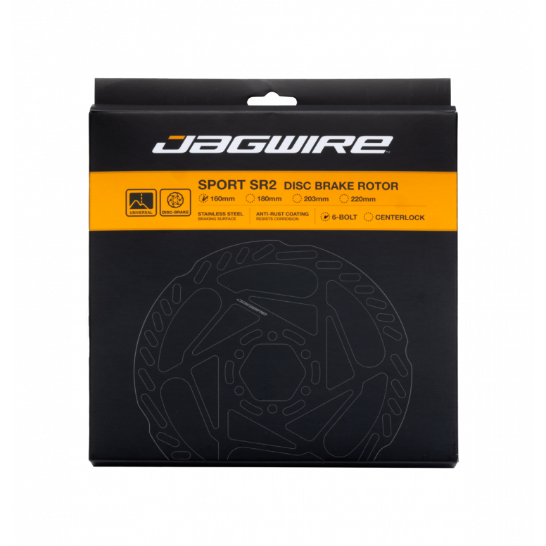 Jagwire SR2 Disc Brake Rotor - 6-bolt