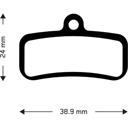 Aztec Sintered Disc Brake Pads for Shimano Saint M810 / M820  / Zee M640