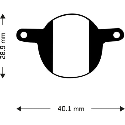 Aztec Organic Disc Brake Pads for Magura Julie