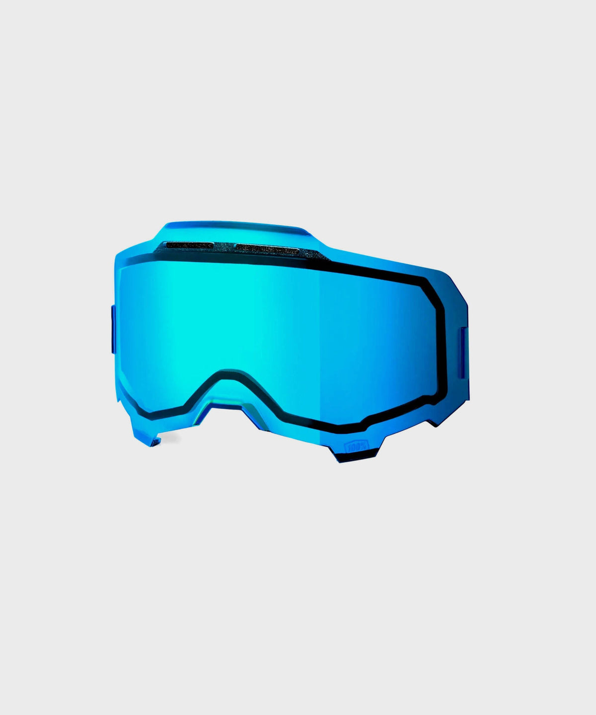100% Armega Injected Dual Pane Vented Lens - Mirror Blue Mirror