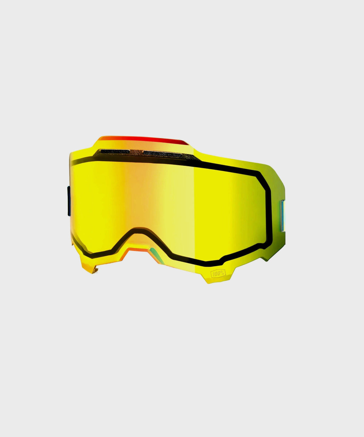 100% Armega Injected Dual Pane Vented Lens - Mirror Gold Mirror