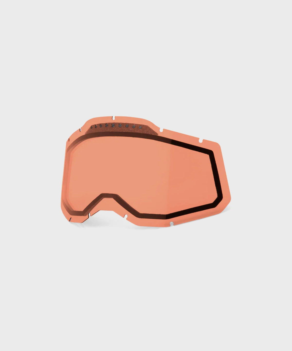 100% Racecraft 2 / Accuri 2 / Strata 2 Dual Pane Vented Lens Rose