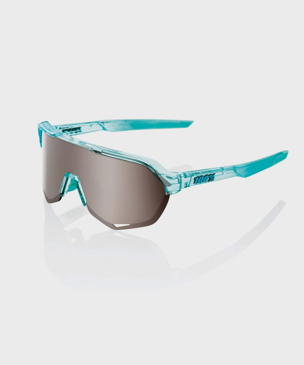 100% S2 Glasses Polished Translucent Mint / HiPER Silver