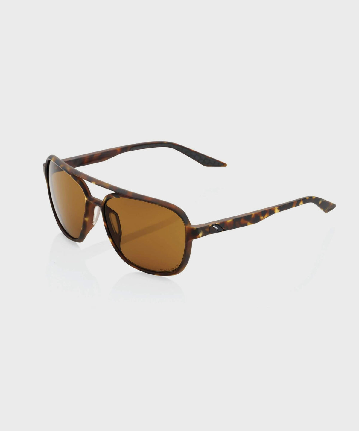 100% Kasia Glasses Soft Tact Havana / Bronze PEAKPOLAR